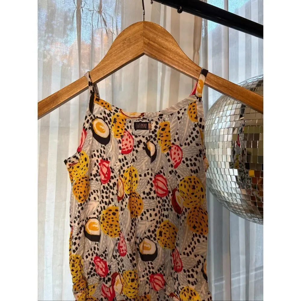 NWOT Catmini Papaya Romper - Picture 4 of 4